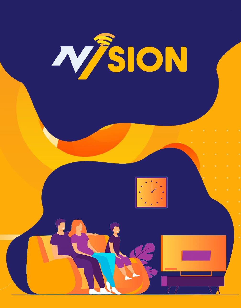 Watching live TV or IPTV with NVisionBD